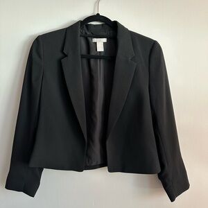 H&M cropped blazer